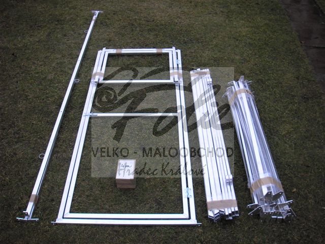 Fóliovník DURAL délka 3m - Konstrukce