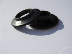 Kroužek plachtový plastový - černý