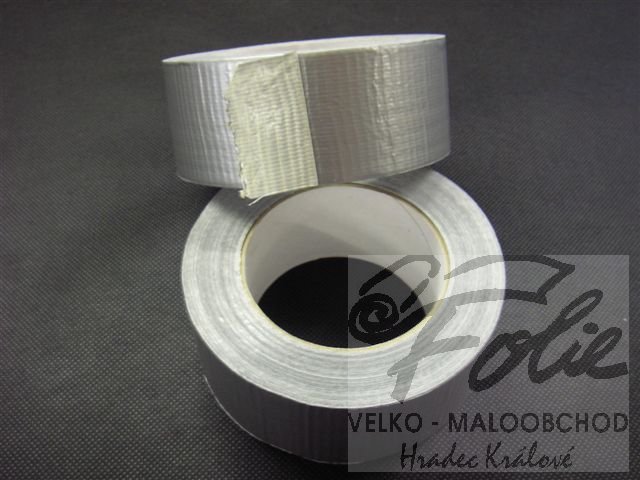 Páska lepící stříbrná pevnostní š. 48mm / 50m