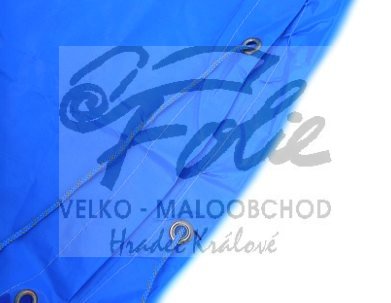 Krycí plachta na bazén Modrá 140g/m2 - NA MÍRU