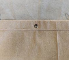 Závěs z termoizolační látky Režné s oky