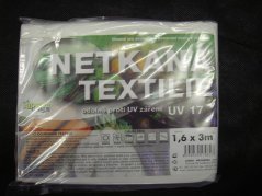 Netkaná textilie bílá 1,6 x 3m UV