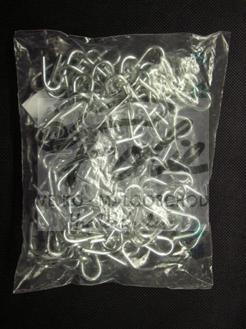 Háček velký kovový 100ks