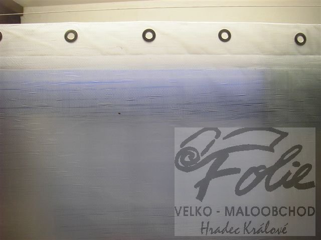 Plachta zakrývací kašírovaná 140g/m2 s oky - NA MÍRU - Barva: Modrá kaš. 140g