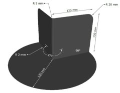 Prefabrikoaný EPDM vnější roh